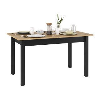 Table extensible QUANT en chêne artisan style loft