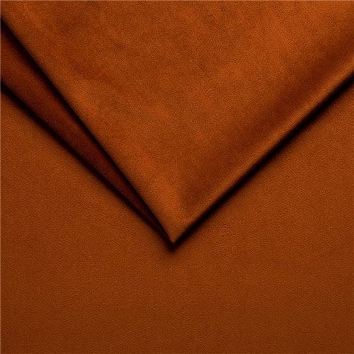 Textile orange velours rust-33