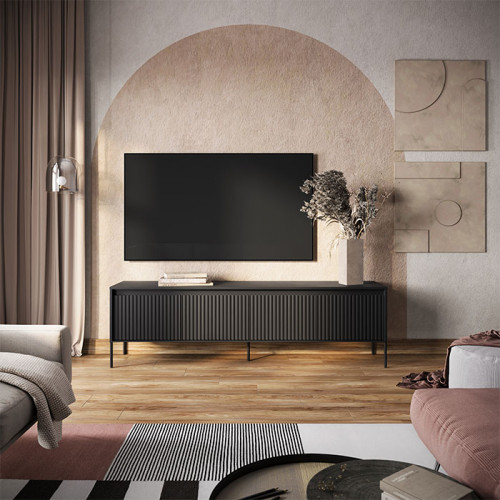 Grand meuble tv de la collection perle noire