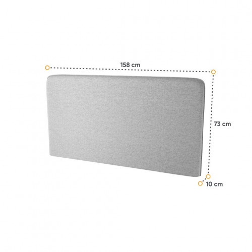 Dimensions de la tête de lit  du lit escamotable 160x200